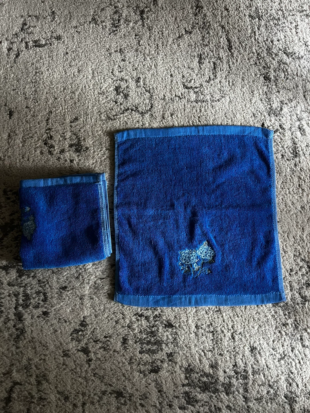 Blue Hand Towels - Set of 2 - photo 2