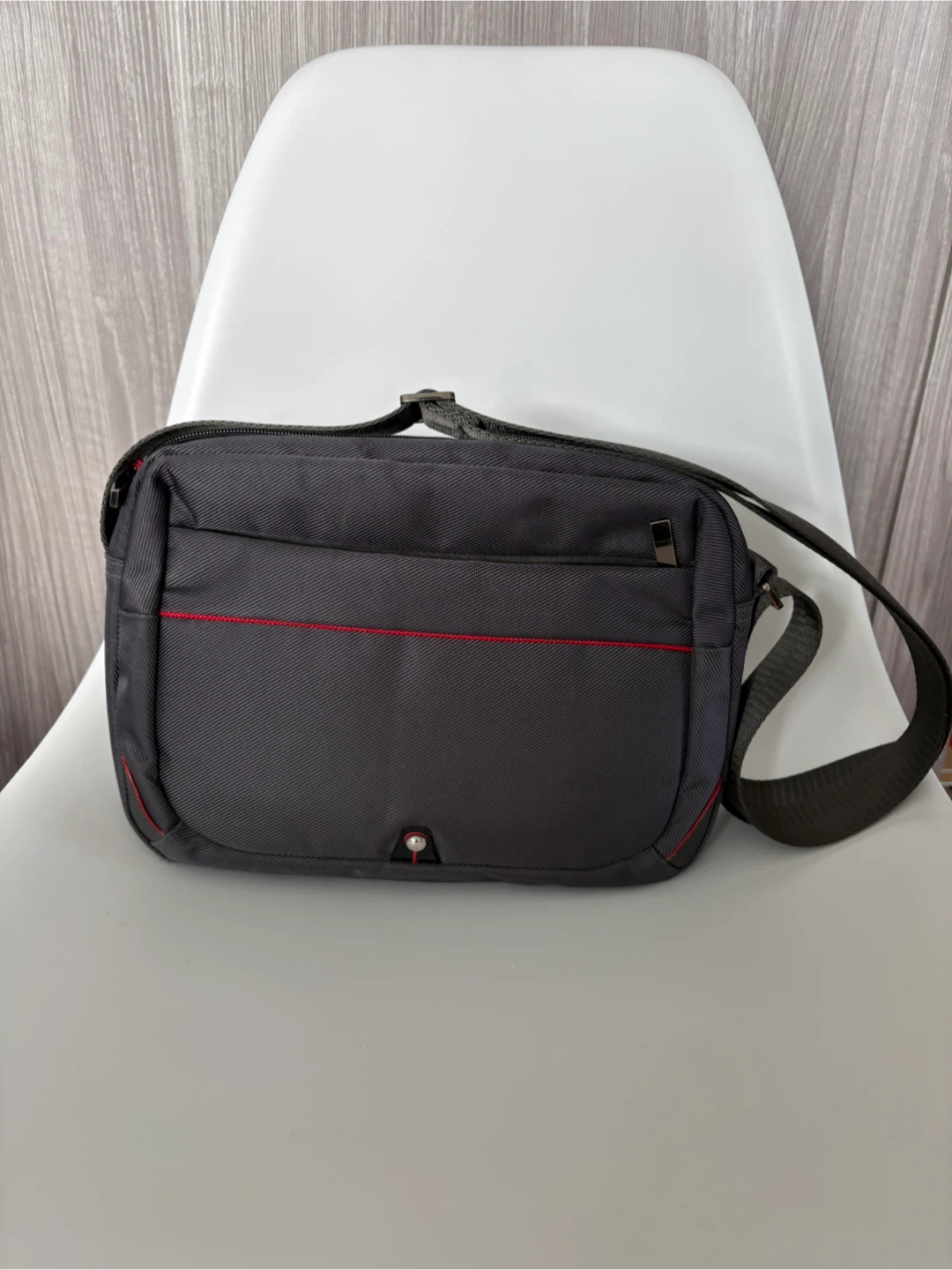 Grey Shoulder Bag