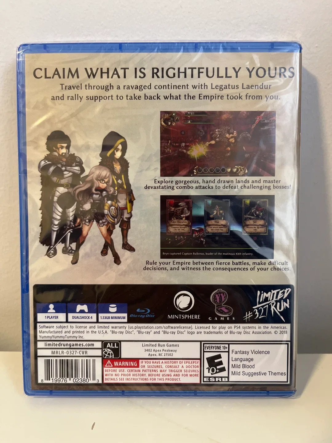 New Fallen Legion: Flames of Rebellion PS4 Game image indicator(2)