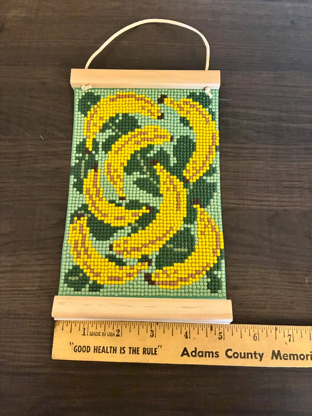 Banana Diamond Art Wall Hanging - photo 5