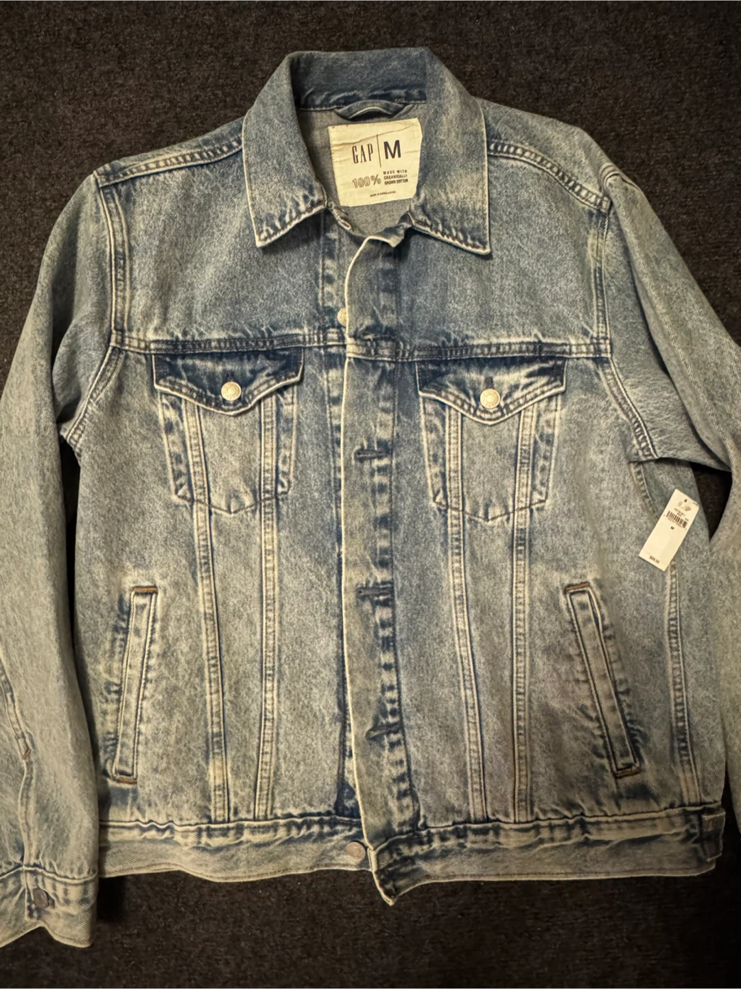 GAP Classic Icon Denim Jacket - Size M - photo 3