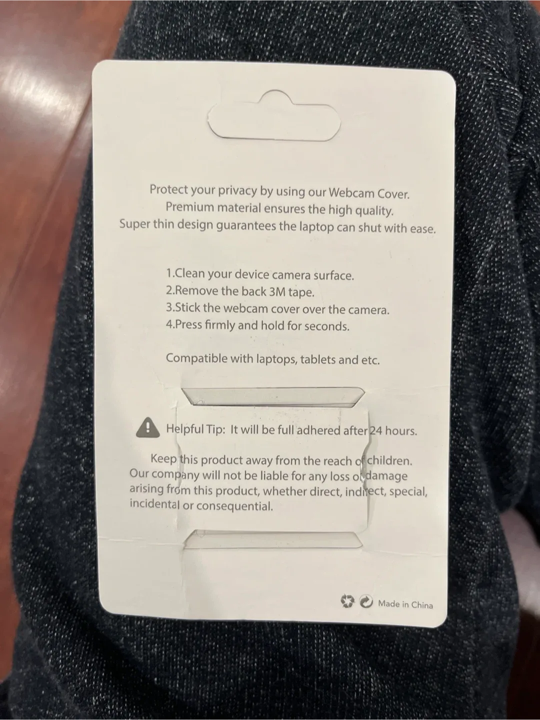 New Webcam Cover - Privacy Protection image indicator(2)