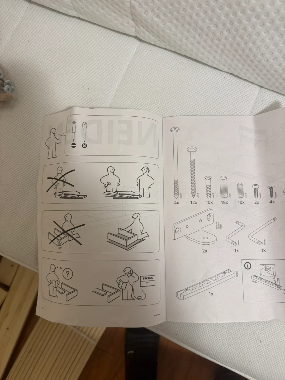 Kids double mattress and the frame image indicator(2)