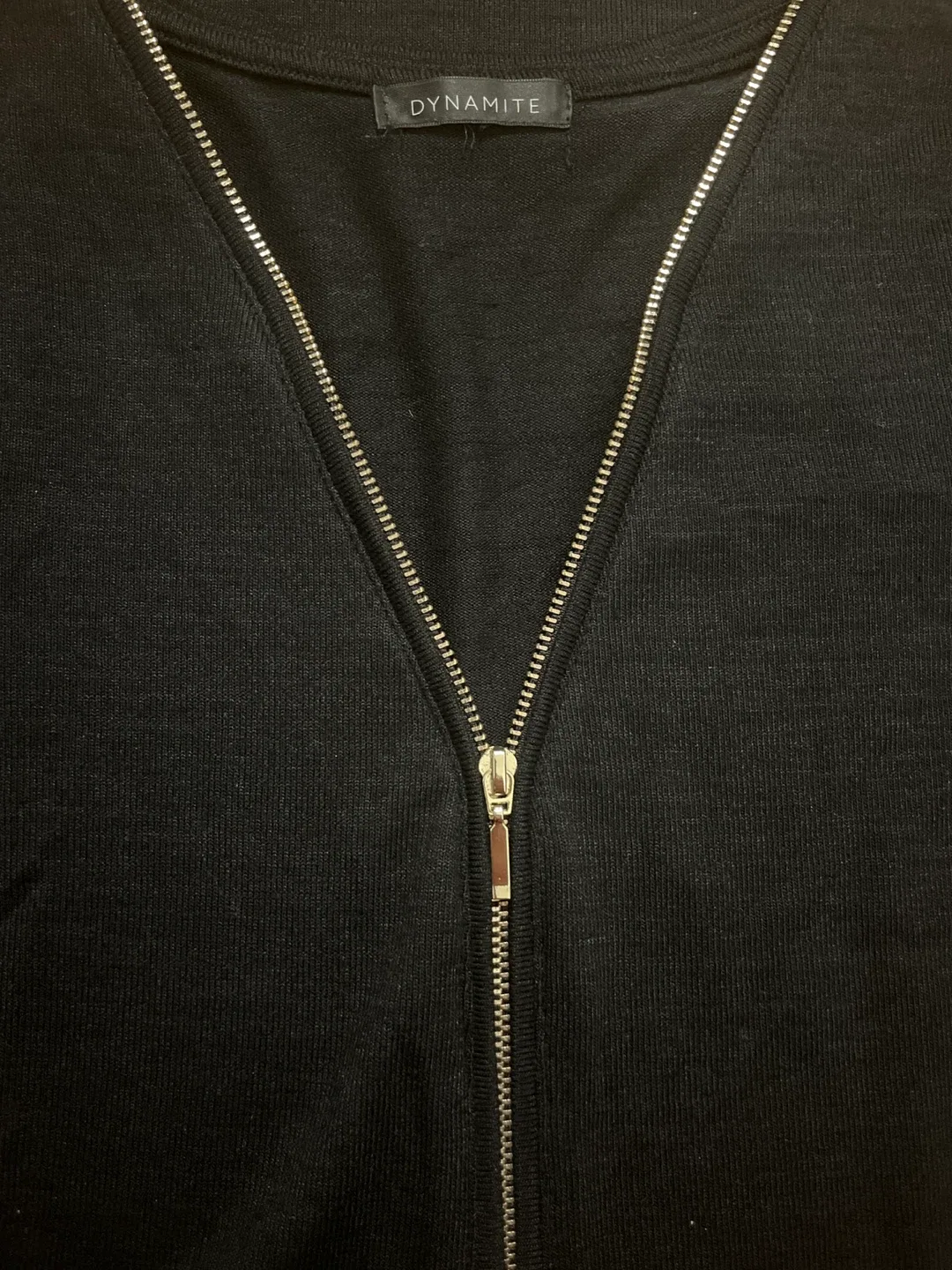 Dynamite Black Long Sleeve Top - Size XS image indicator(3)