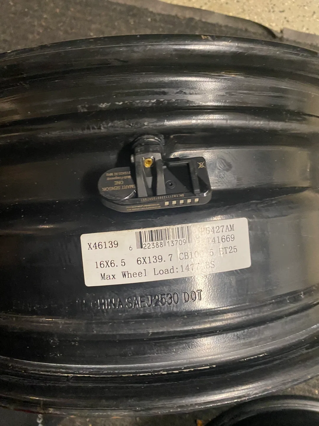 Set of 4 Steel Wheels 16X6.5 image indicator(2)