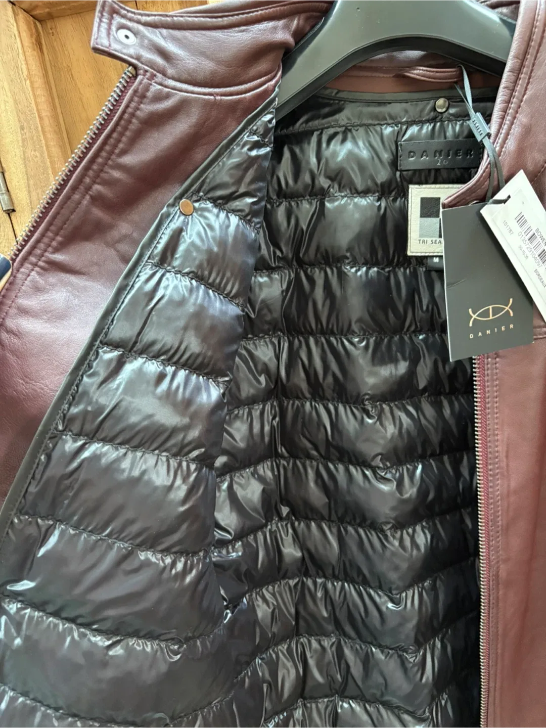 Genuine leather jacket Men’s NEW image indicator(3)