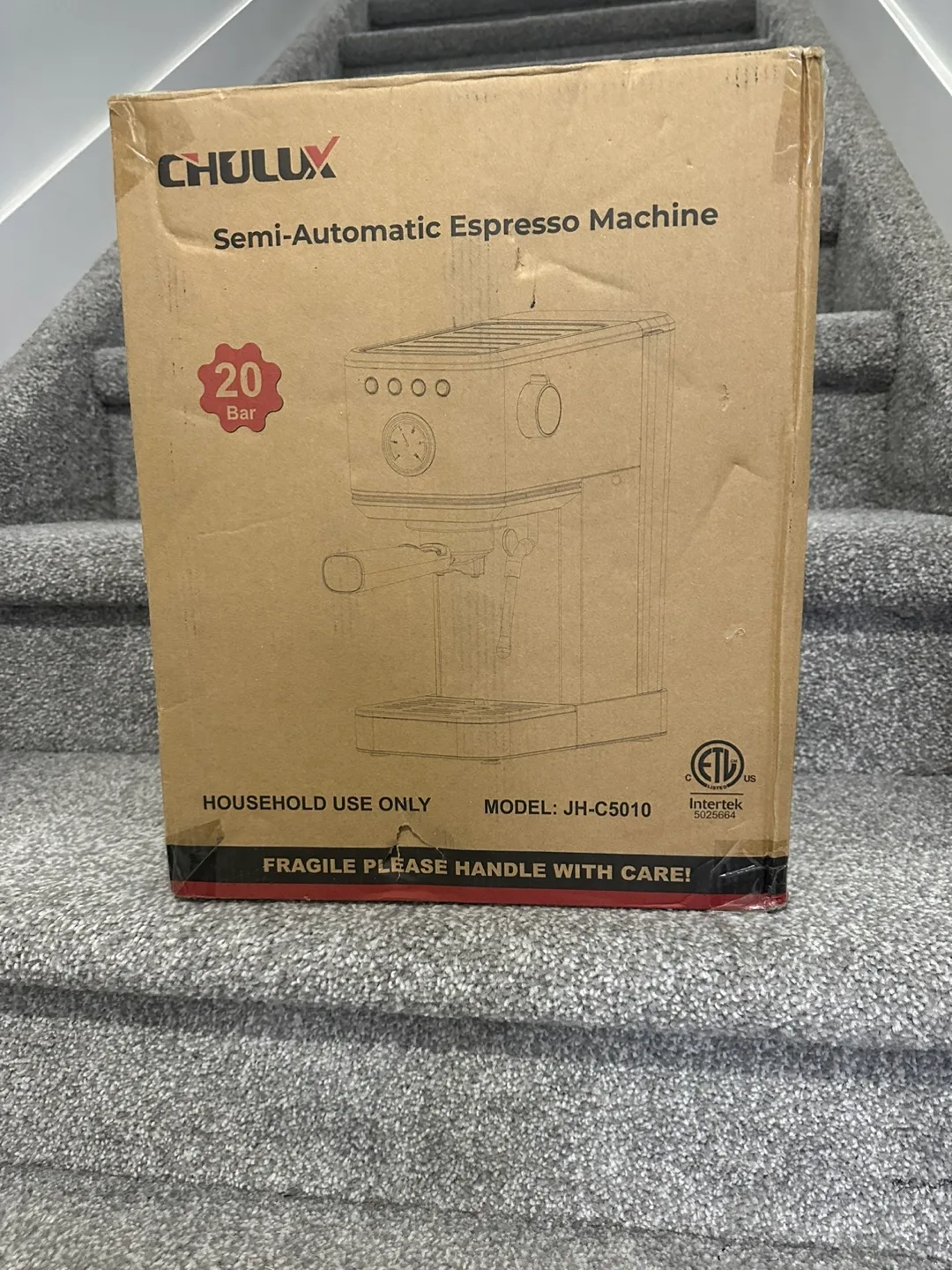 Brand New CHULUX Kom-Pro 20 Bar Espresso Machine image indicator(7)
