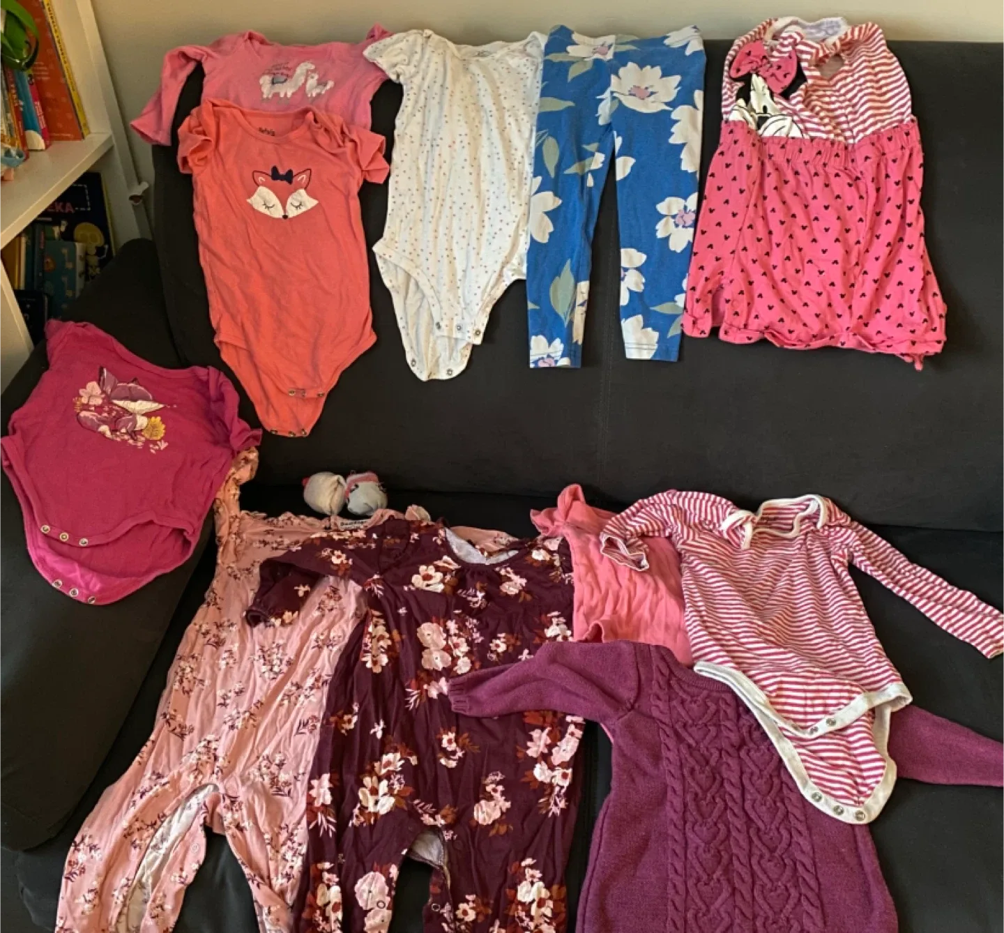 A Mixed Baby Girl Clothes Bundle - Size 12M-2T