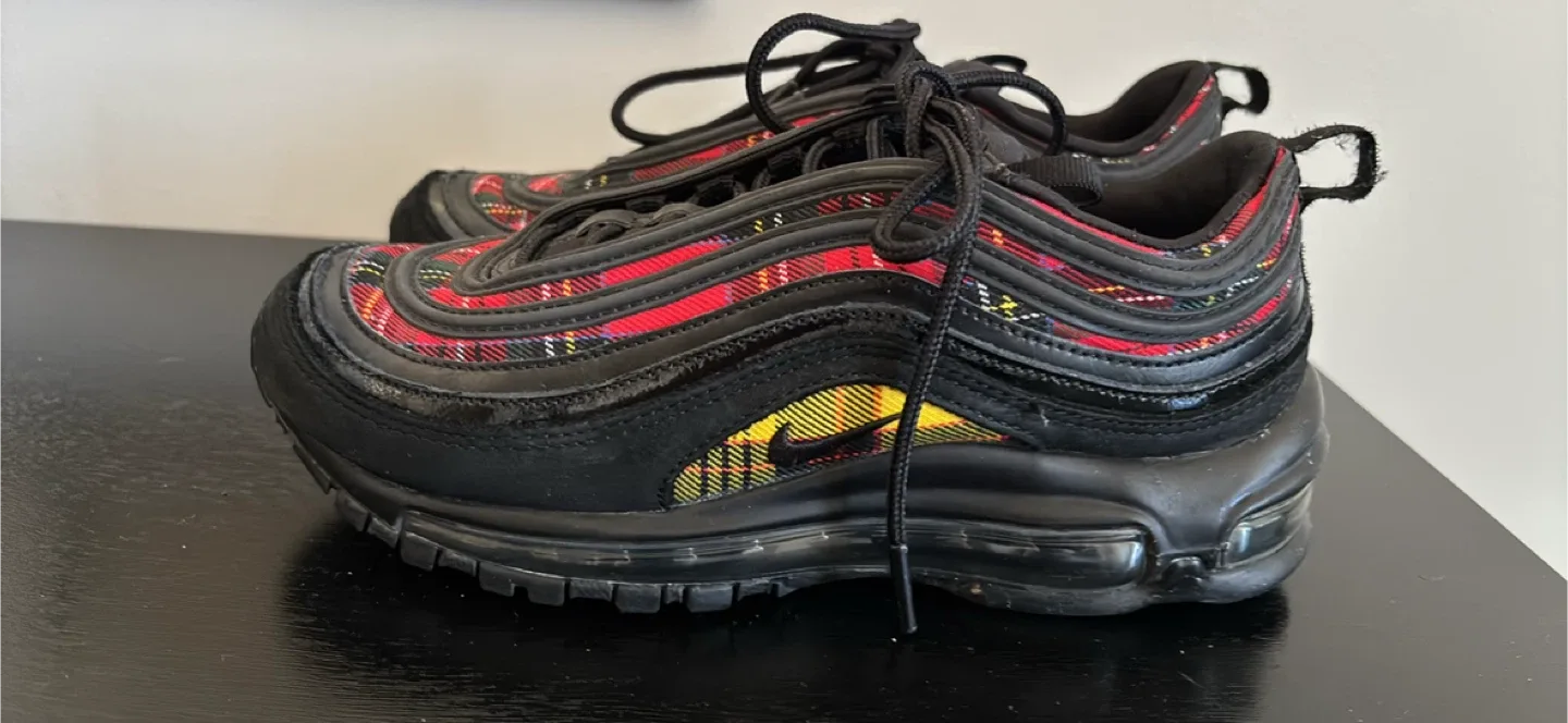 Nike Air Max 97 VT Black/Plaid US 8.5 image indicator(2)