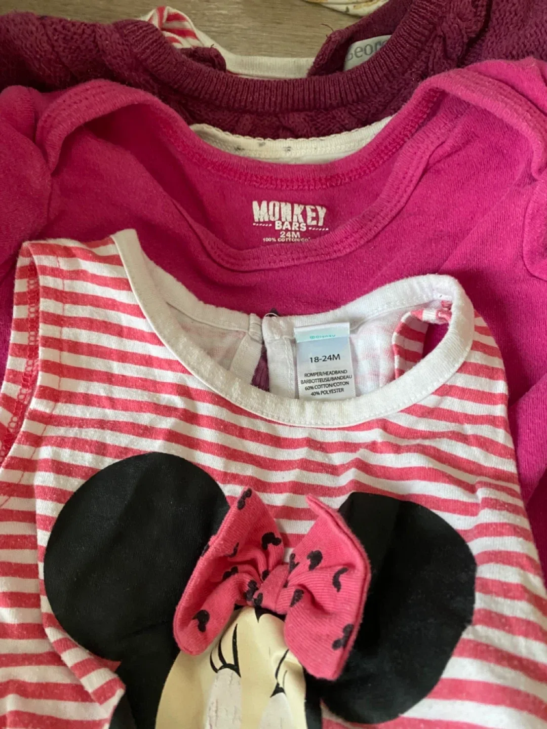 A Mixed Baby Girl Clothes Bundle - Size 12M-2T image indicator(3)