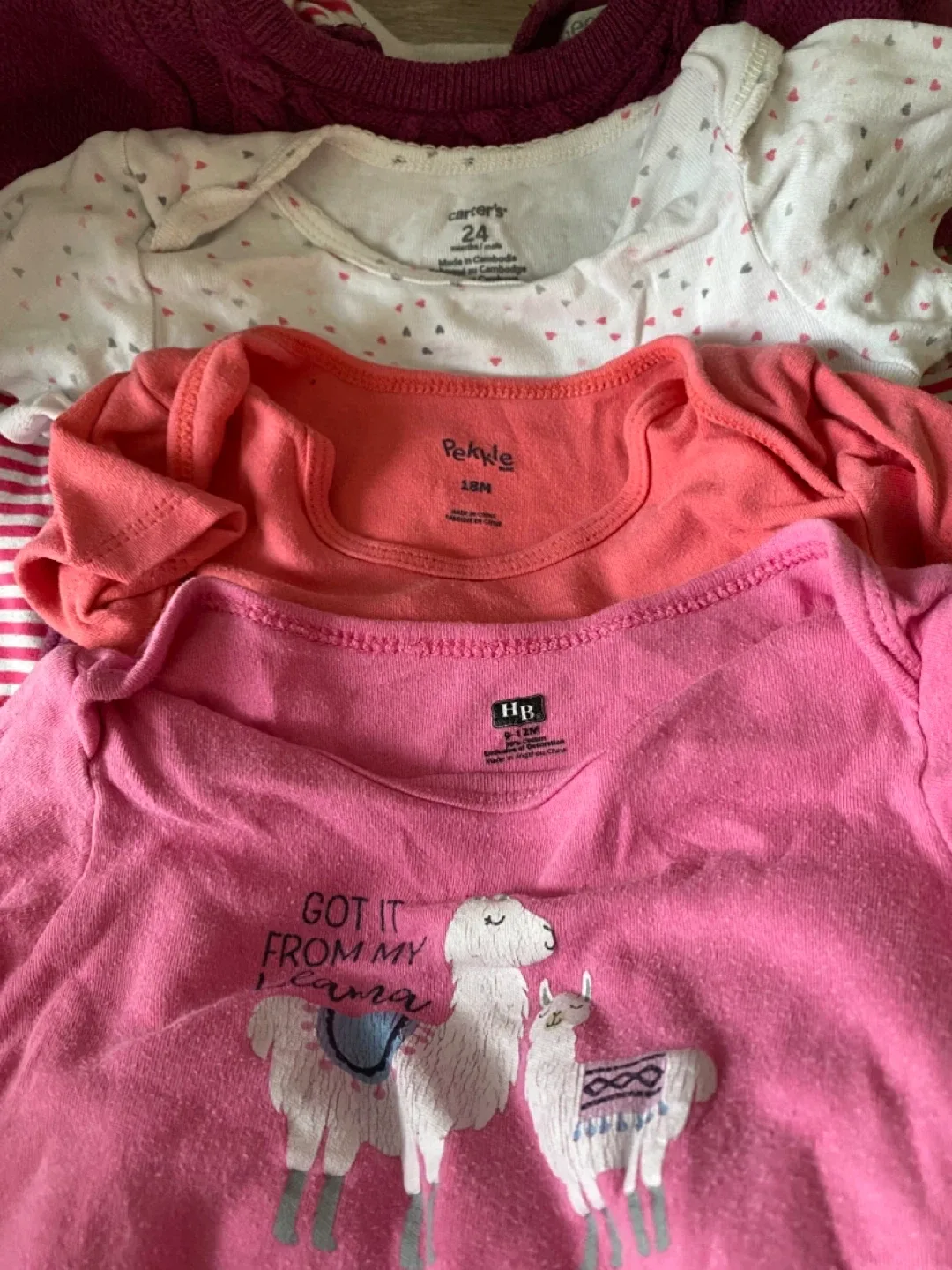 A Mixed Baby Girl Clothes Bundle - Size 12M-2T image indicator(4)