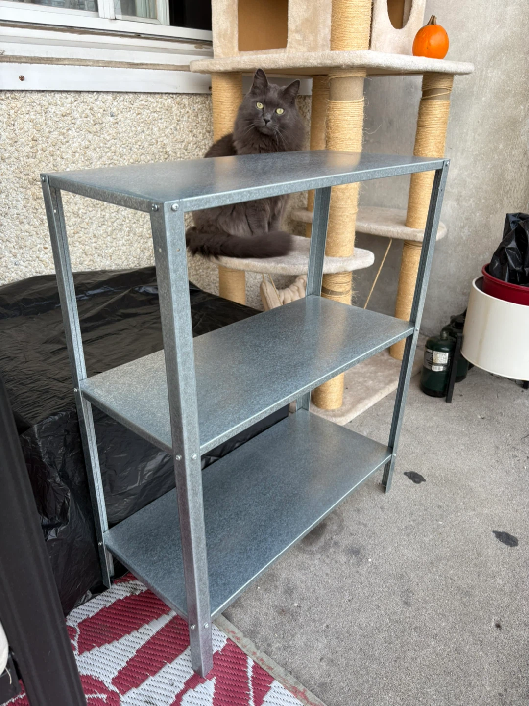 Metal 3-Tier Shelf Unit