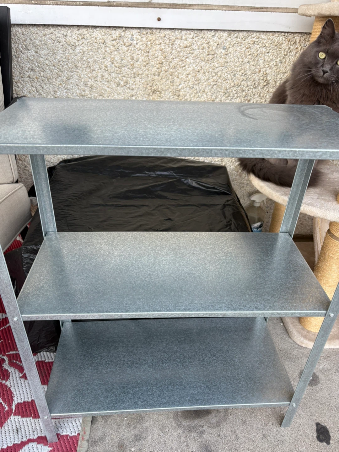 Metal 3-Tier Shelf Unit - photo 2