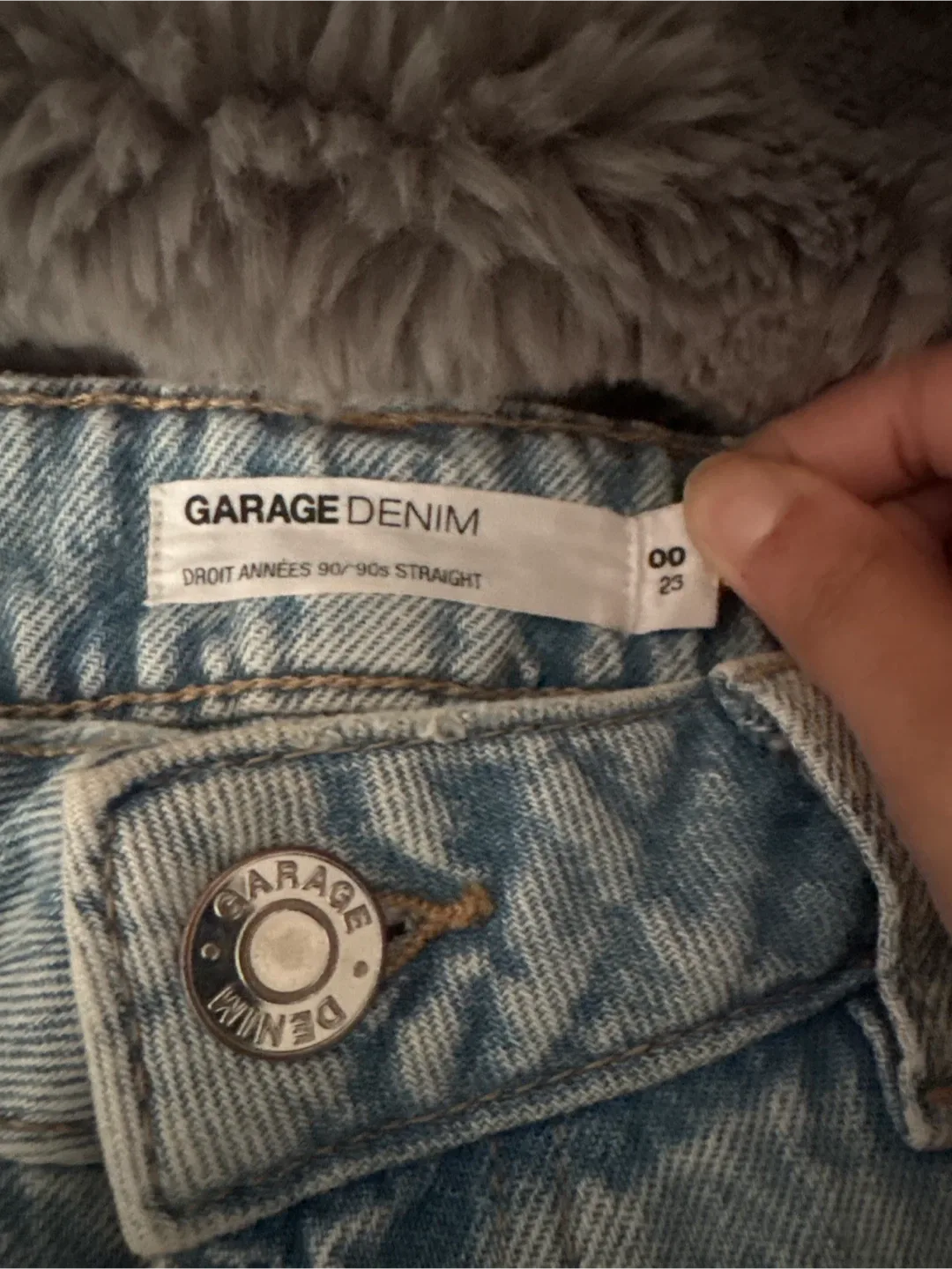 Garage Denim Droit Annees 90/90s Straight Jeans - Size 00 image indicator(2)