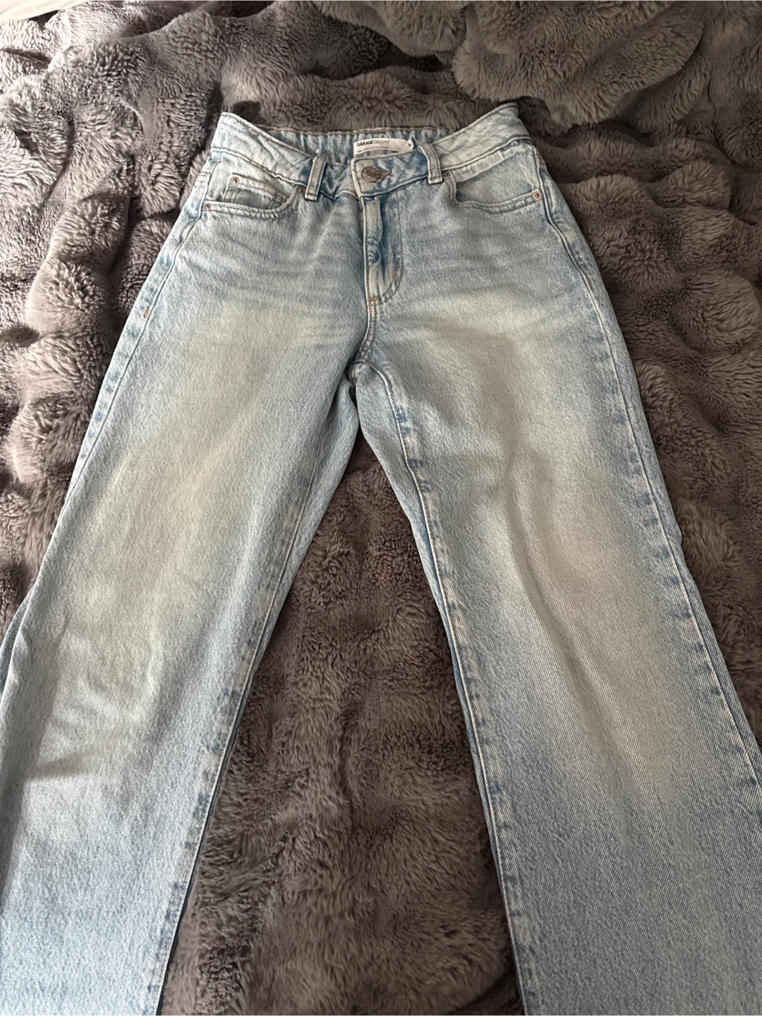 Garage Denim Droit Annees 90/90s Straight Jeans - Size 00