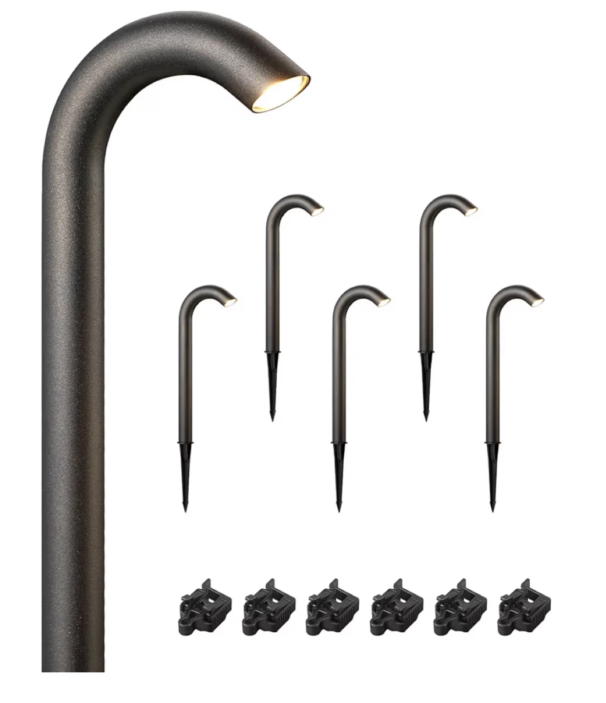 Outdoor Landscape Spotlights - Set of 6