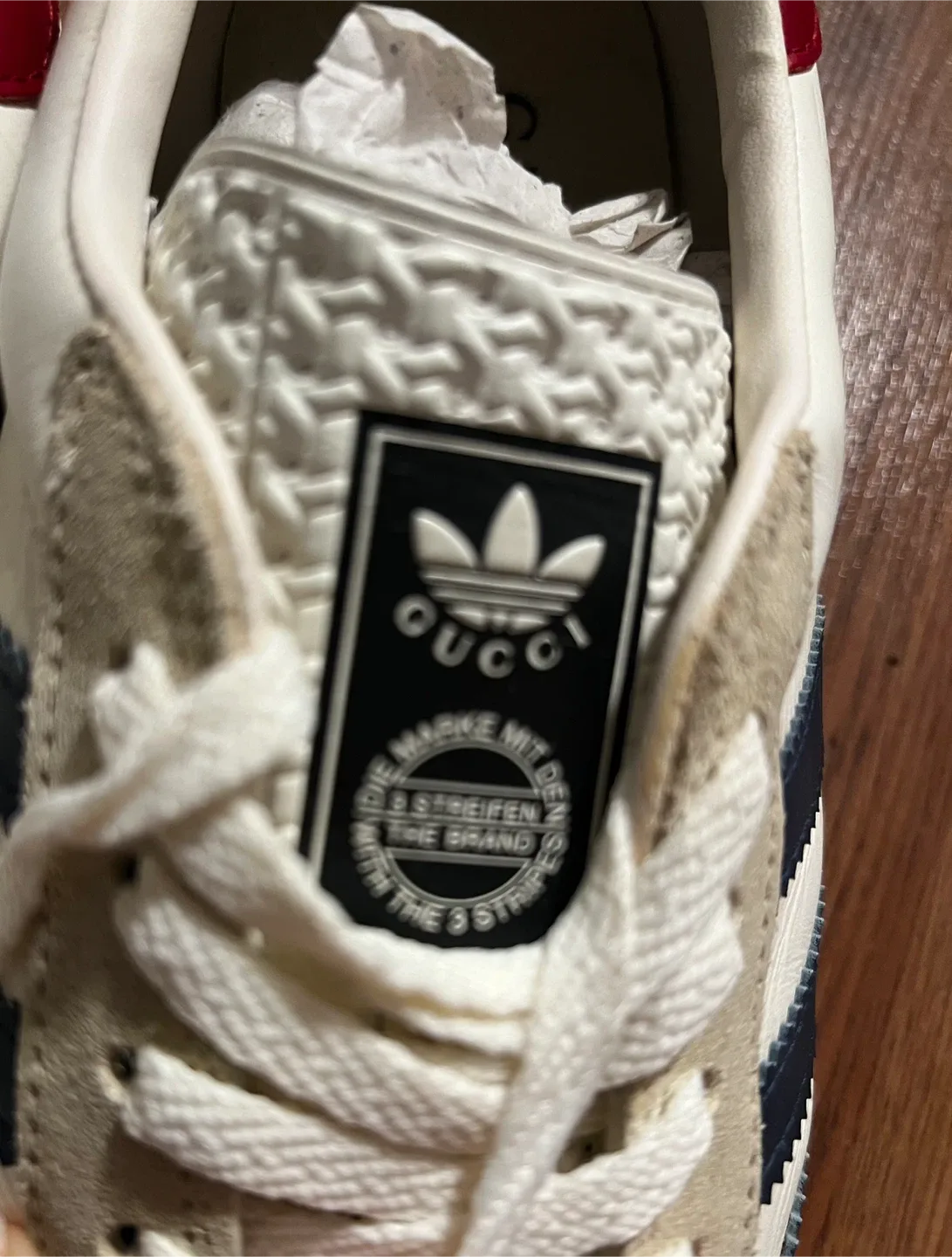 Authentic Gucci X Adidas Gazelle Sneakers image indicator(3)