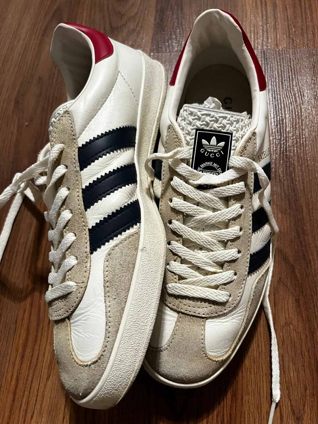 Authentic Gucci X Adidas Gazelle Sneakers image indicator(4)