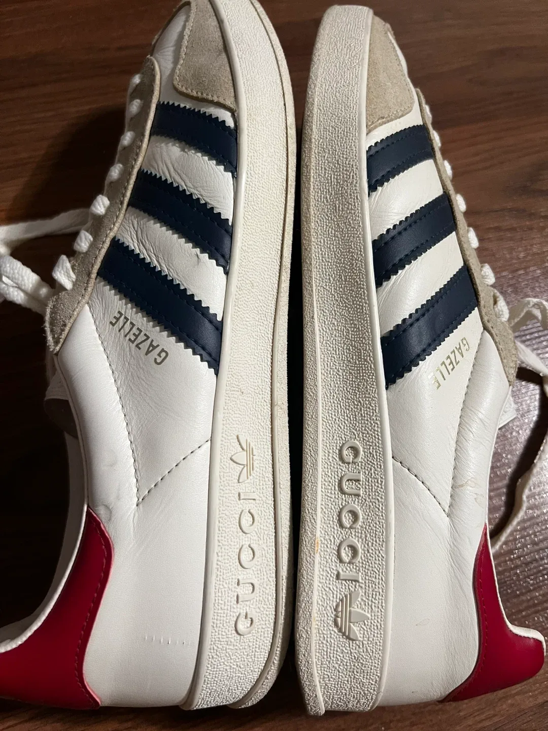 Authentic Gucci X Adidas Gazelle Sneakers image indicator(5)