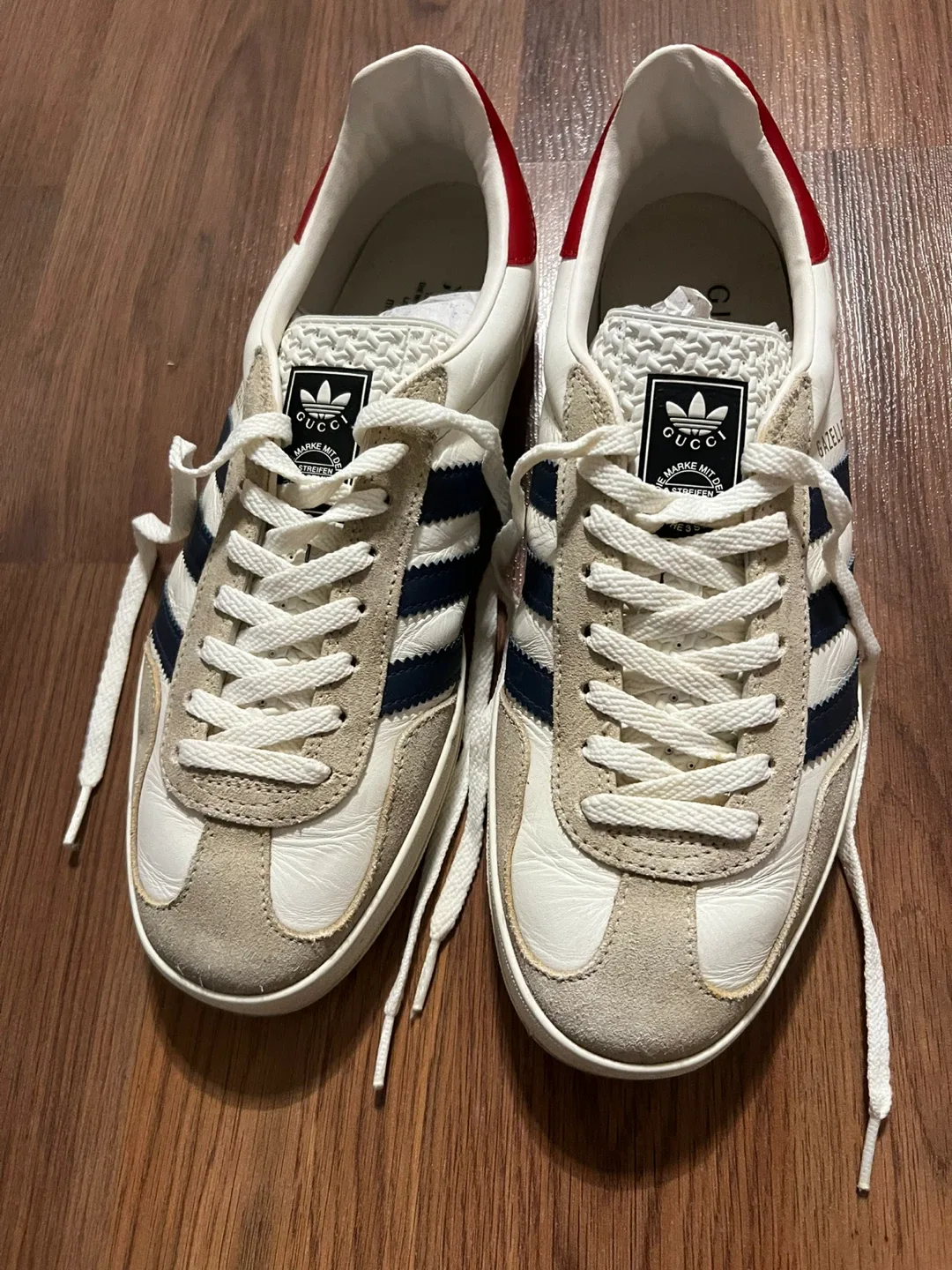 Authentic Gucci X Adidas Gazelle Sneakers image indicator(7)