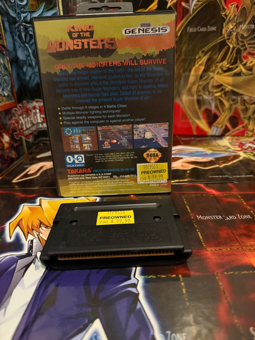 King of the Monsters - Sega Genesis Game image indicator(3)