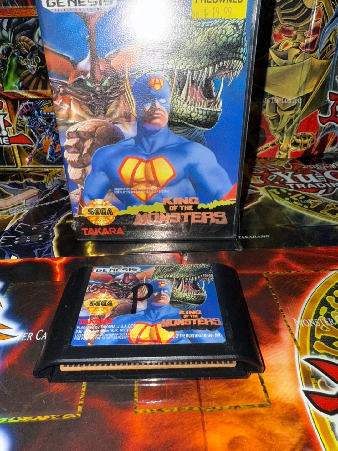 King of the Monsters - Sega Genesis Game