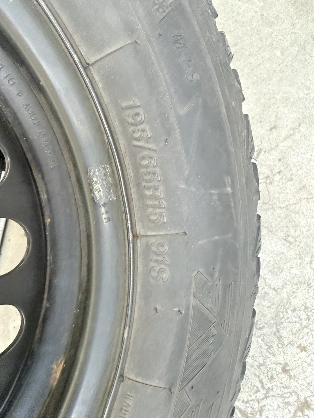 Winterforce 195/65R15 Winter Tire - photo 3