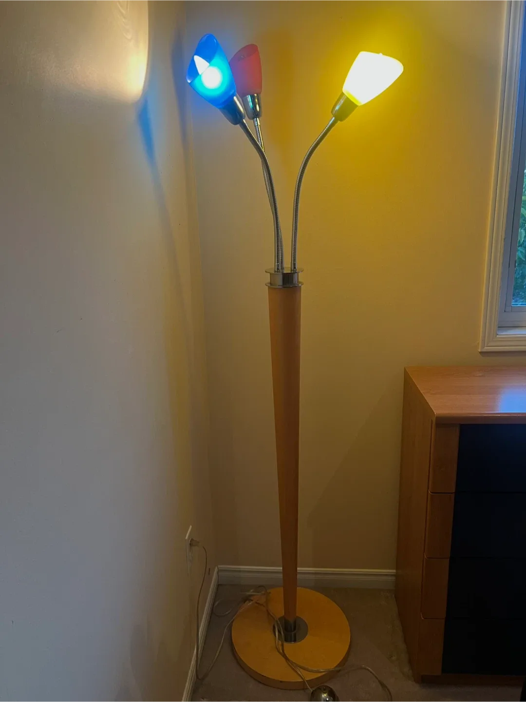 Unique Multi-Colored Floor Lamp image indicator(2)