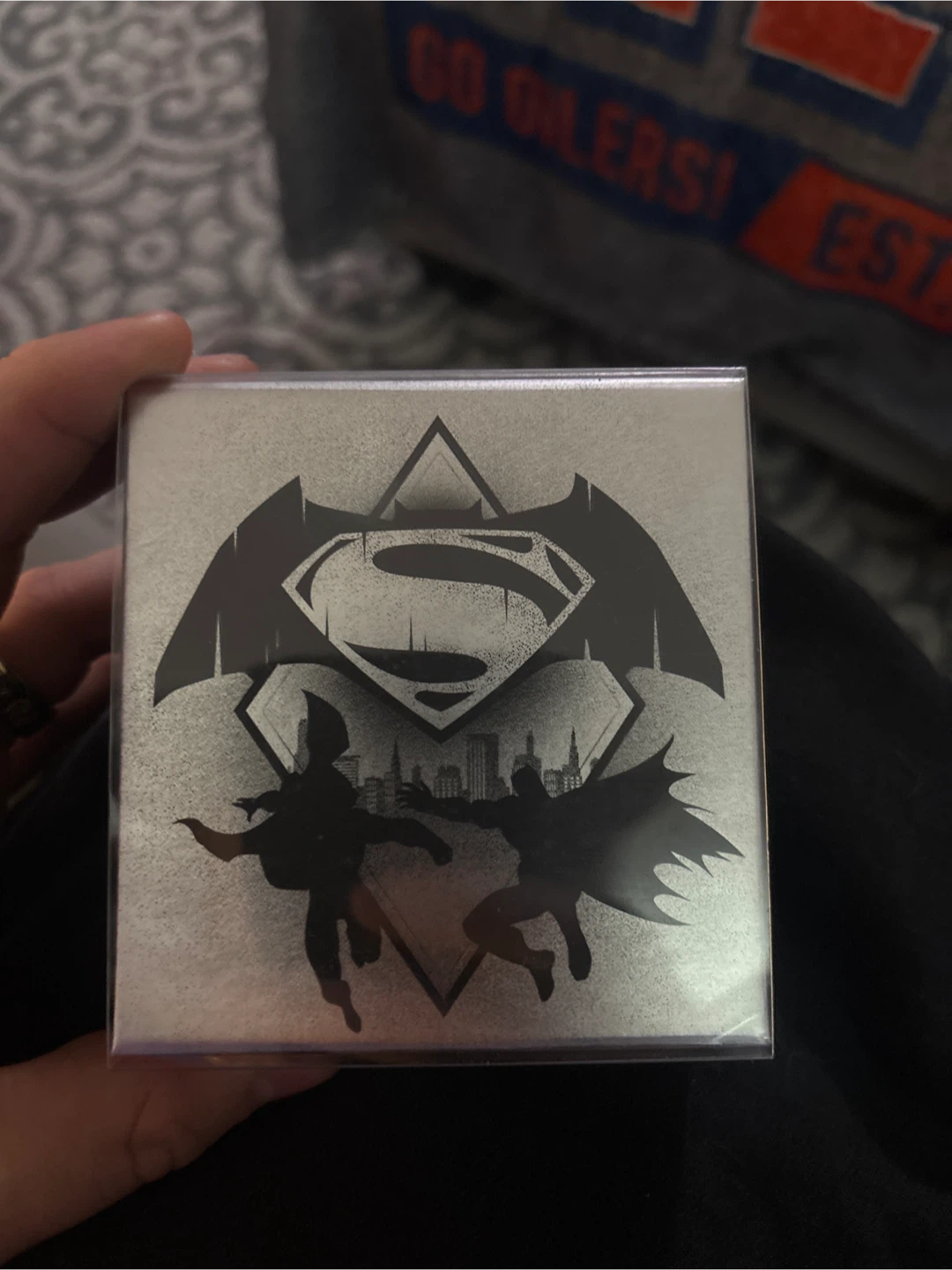 2016 Batman vs Superman $10 Fine Silver Coin