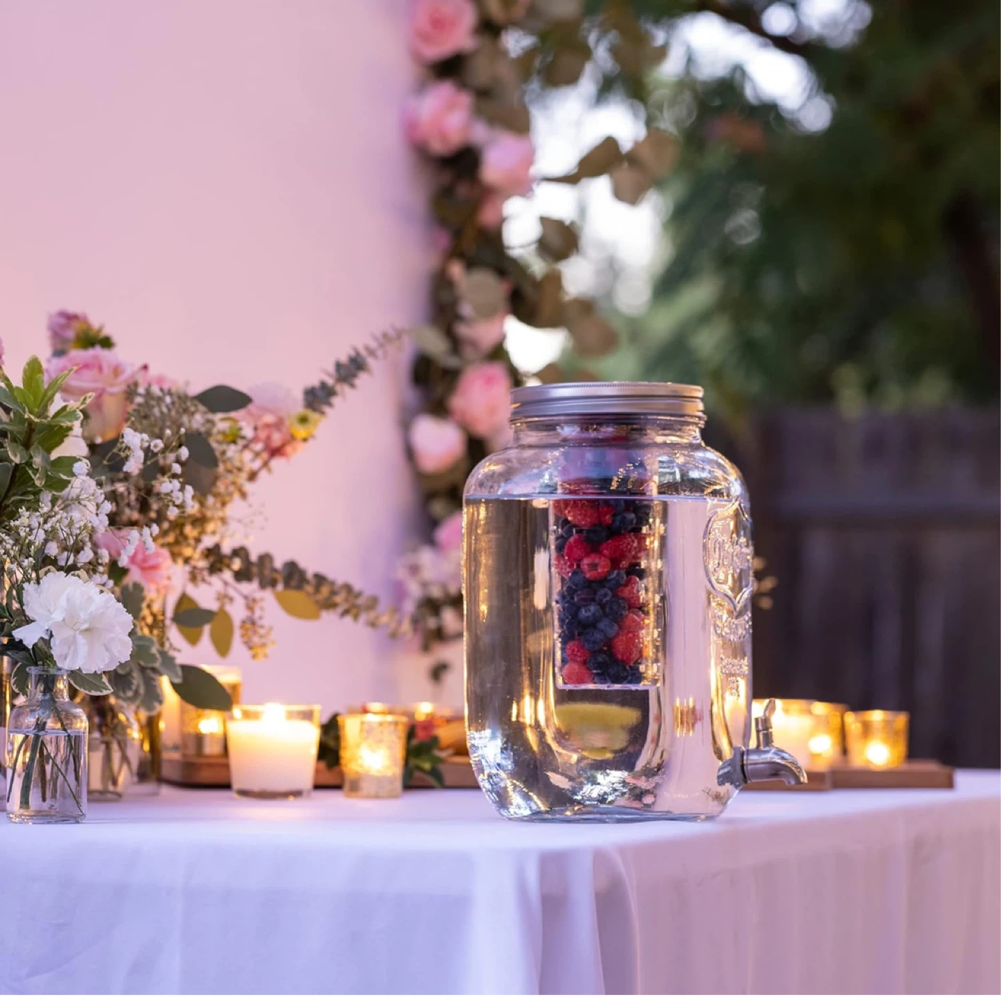 Le Raze Decor 2 Gallon Glass Drink Dispenser - photo 4