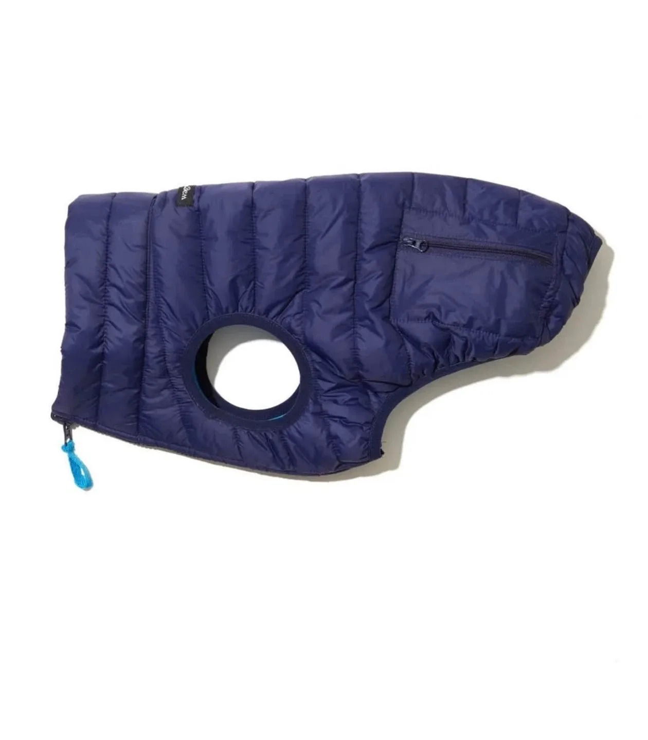 wagwear Navy Puffer Vest Size 12 image indicator(5)