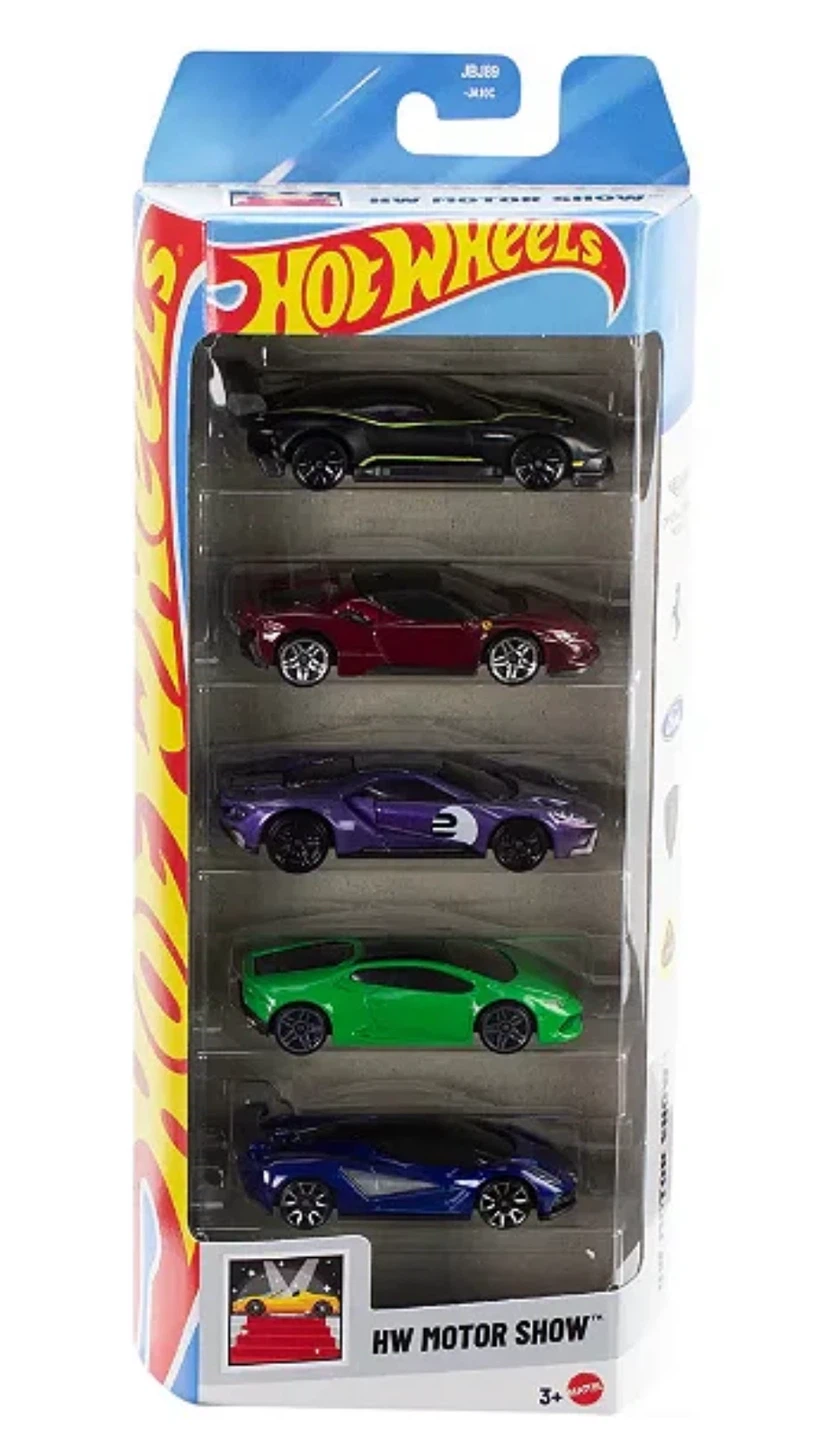 Hot Wheels HW Motor Show 5-Car Pack
