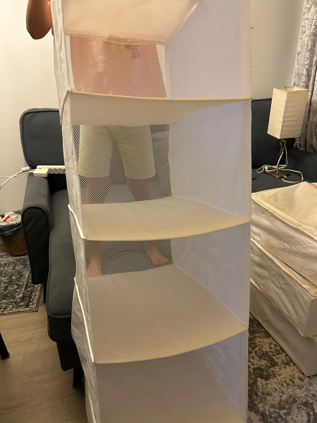 Hanging Closet Organizer - White image indicator(6)