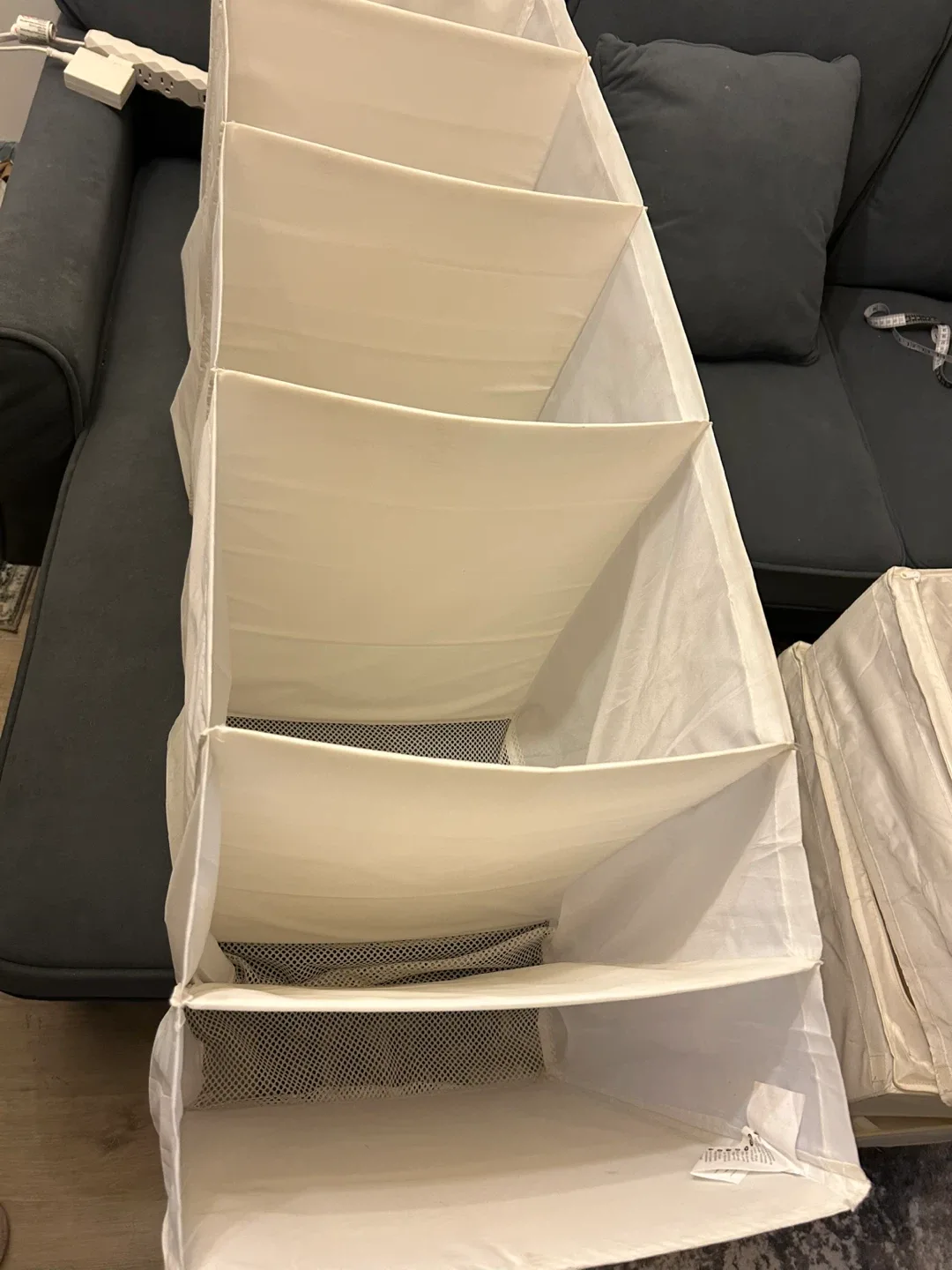 Hanging Closet Organizer - White