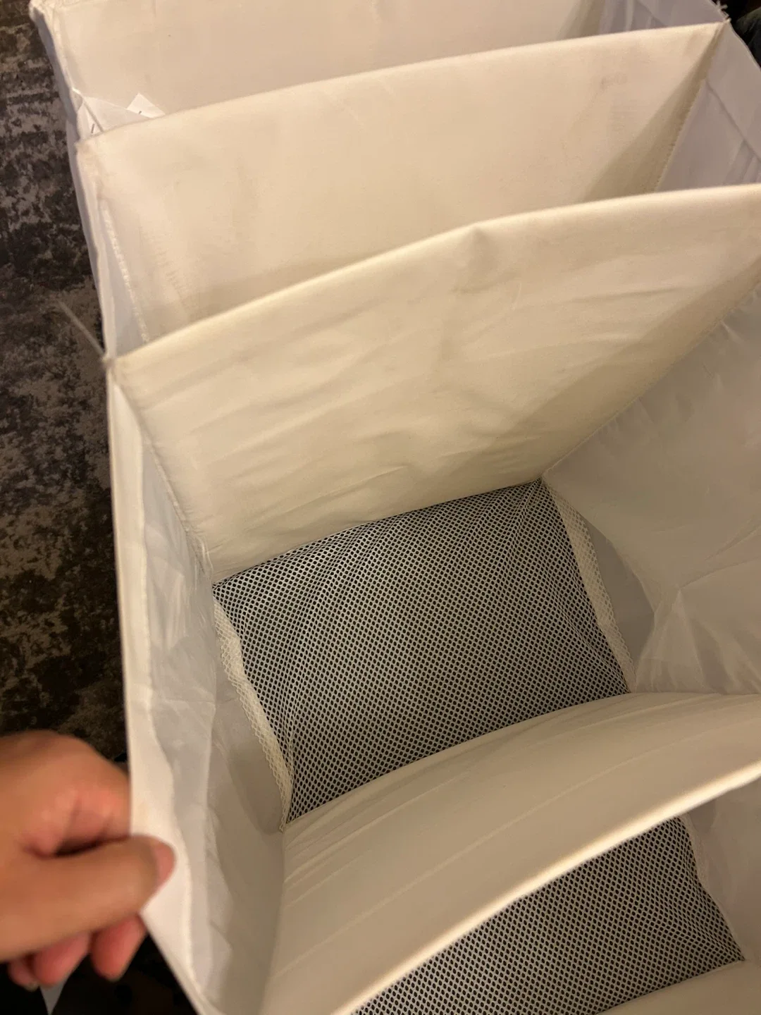 Hanging Closet Organizer - White image indicator(4)