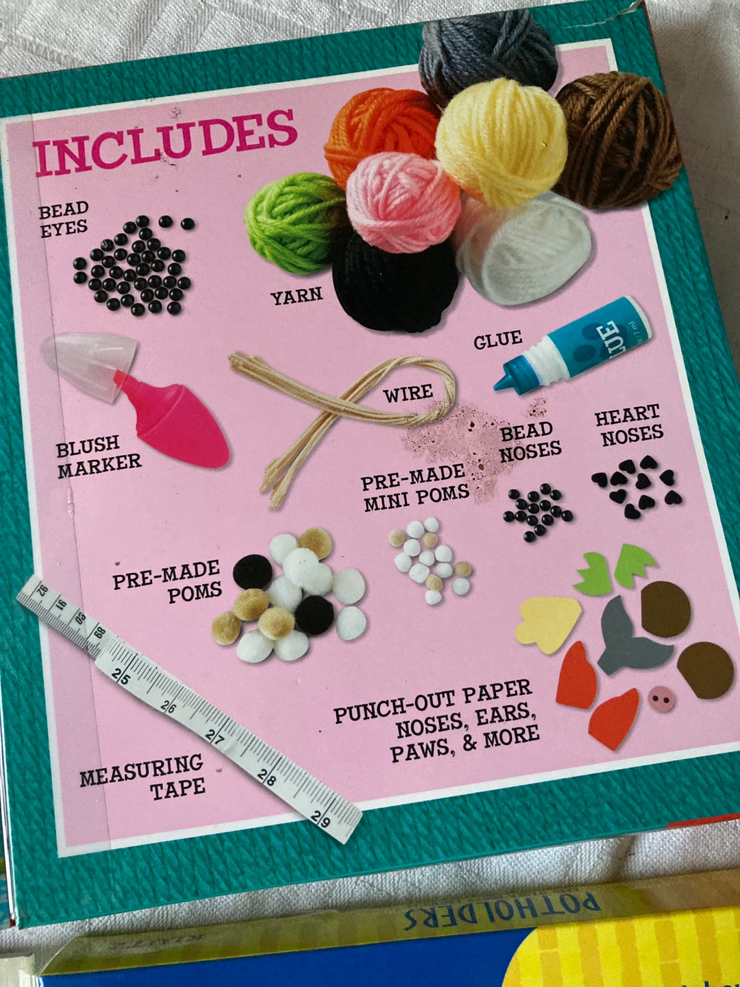 Klutz Mini Pom-Pom Pets & Potholders Craft Kits - photo 3