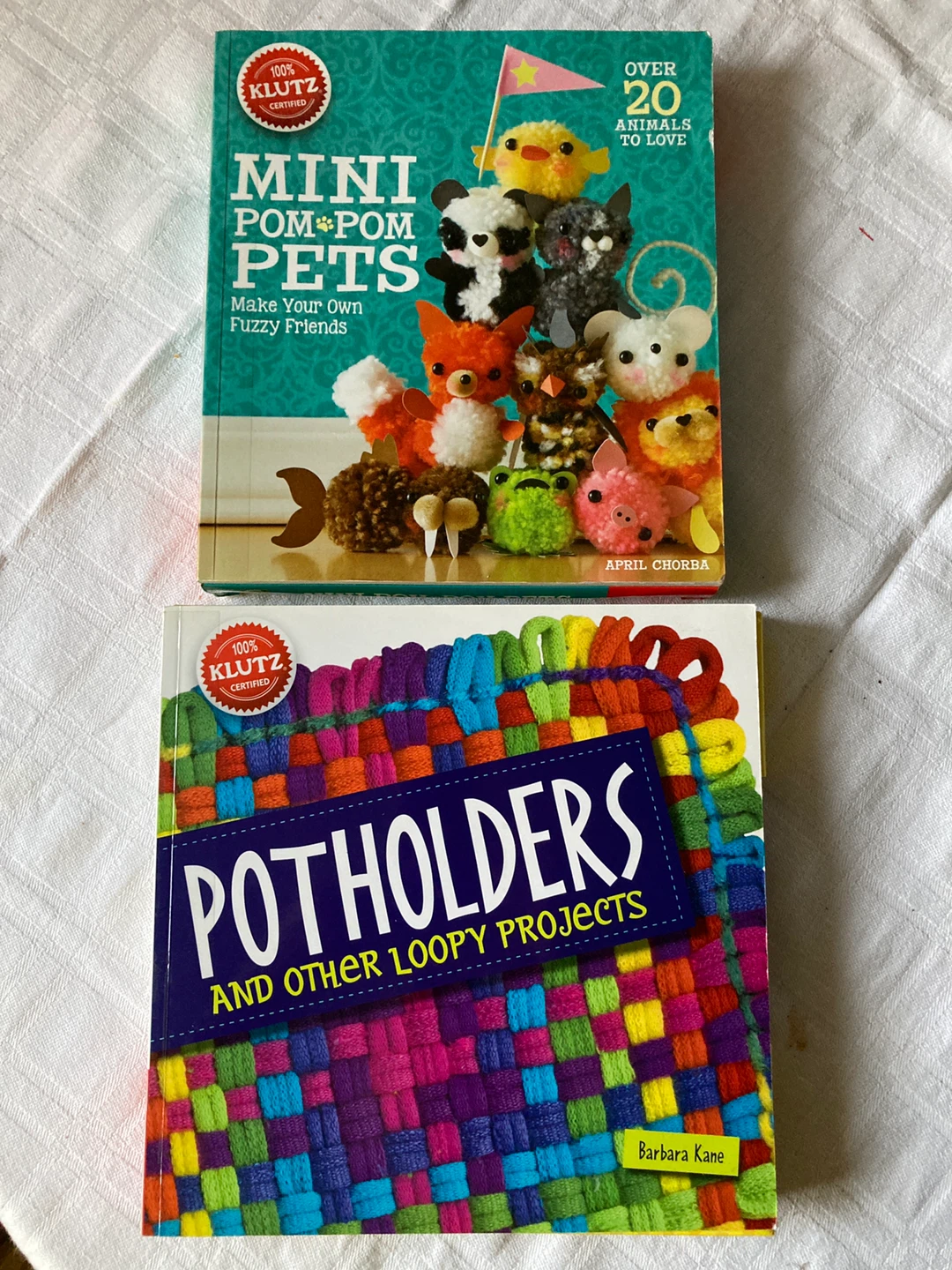 Klutz Mini Pom-Pom Pets & Potholders Craft Kits
