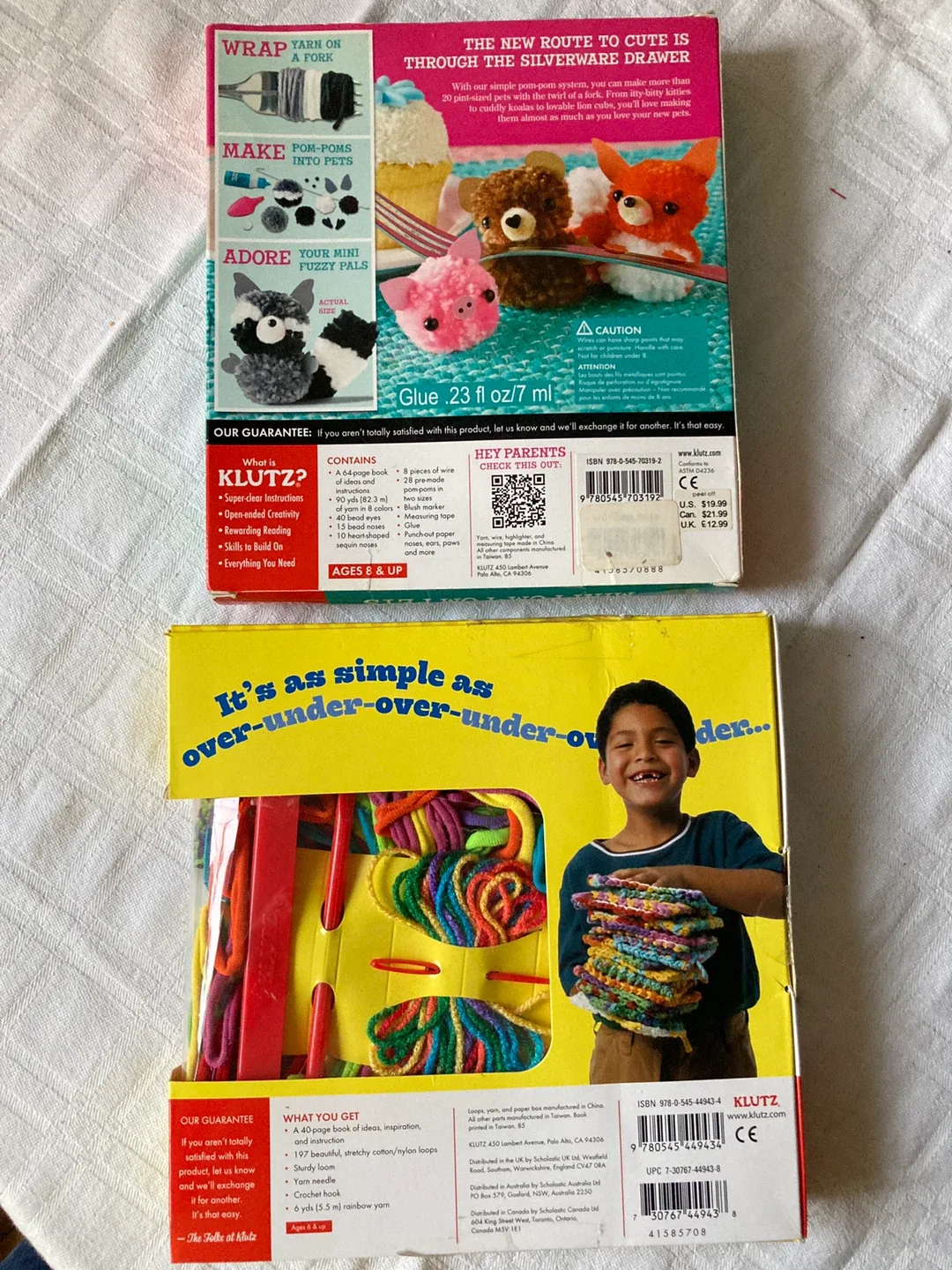 Klutz Mini Pom-Pom Pets & Potholders Craft Kits image indicator(2)