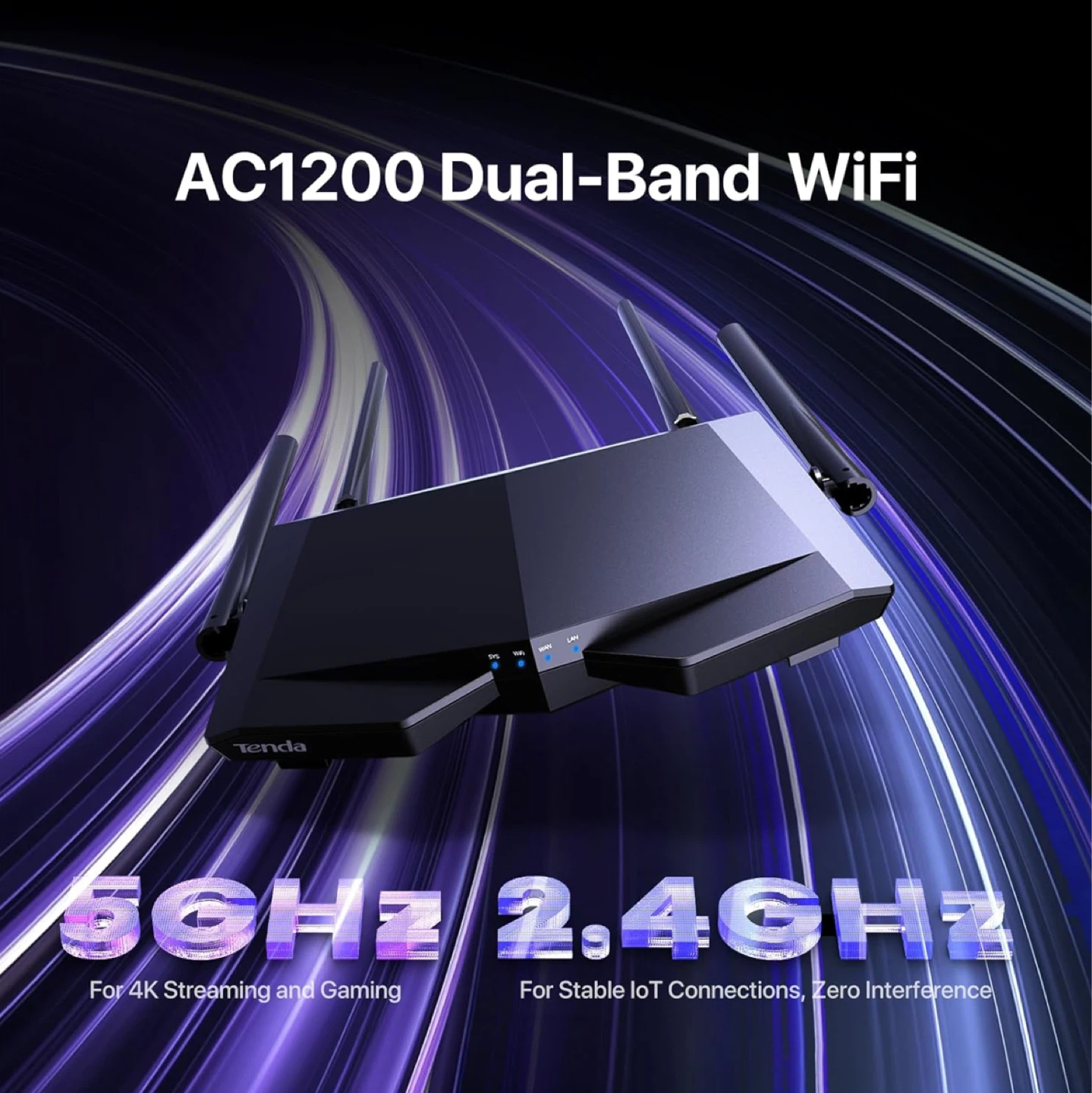 Tenda AC1200 Dual-Band WiFi Router - photo 2