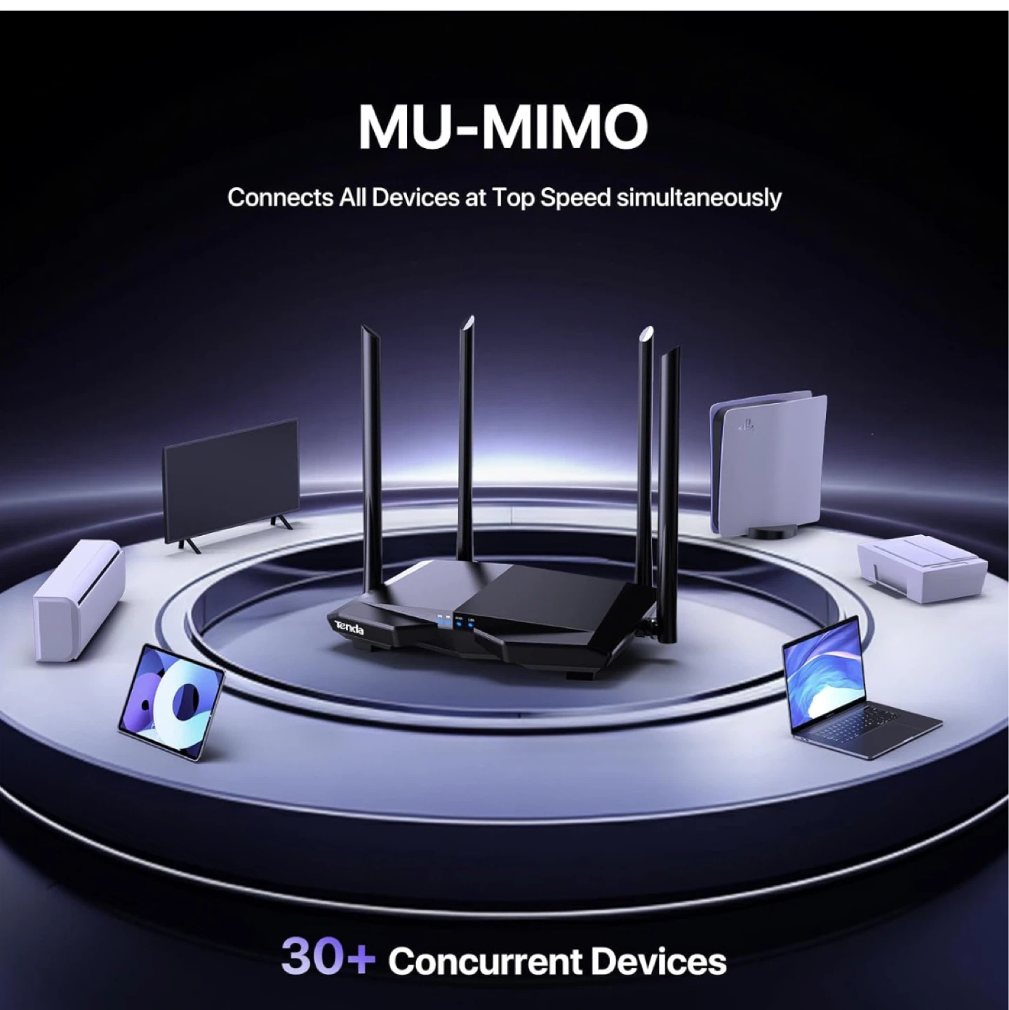 Tenda AC1200 Dual-Band WiFi Router - photo 4