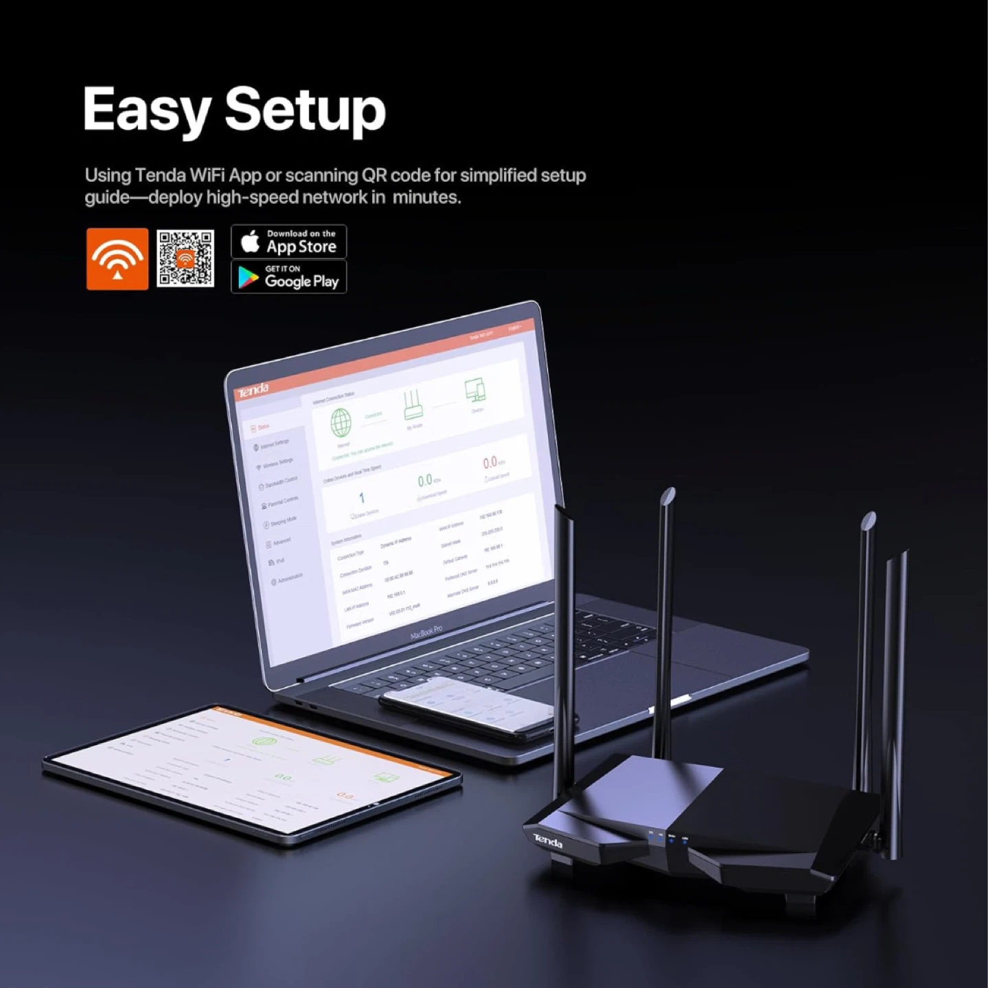 Tenda AC1200 Dual-Band WiFi Router - photo 5