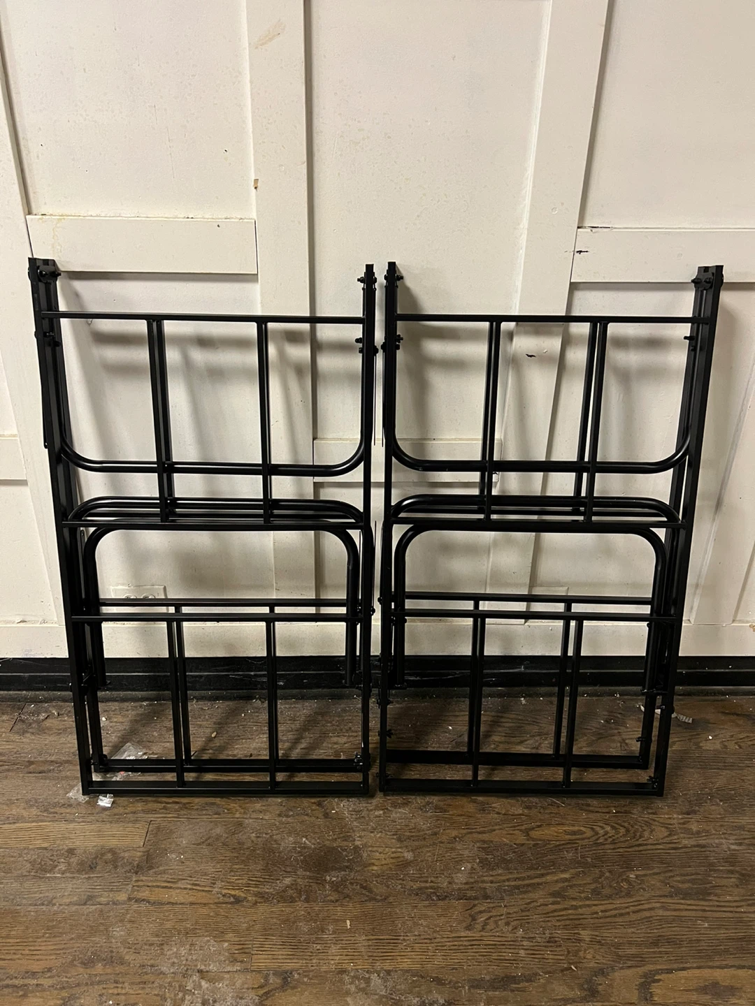 Black Metal Folding Bed Frame twin - photo 4
