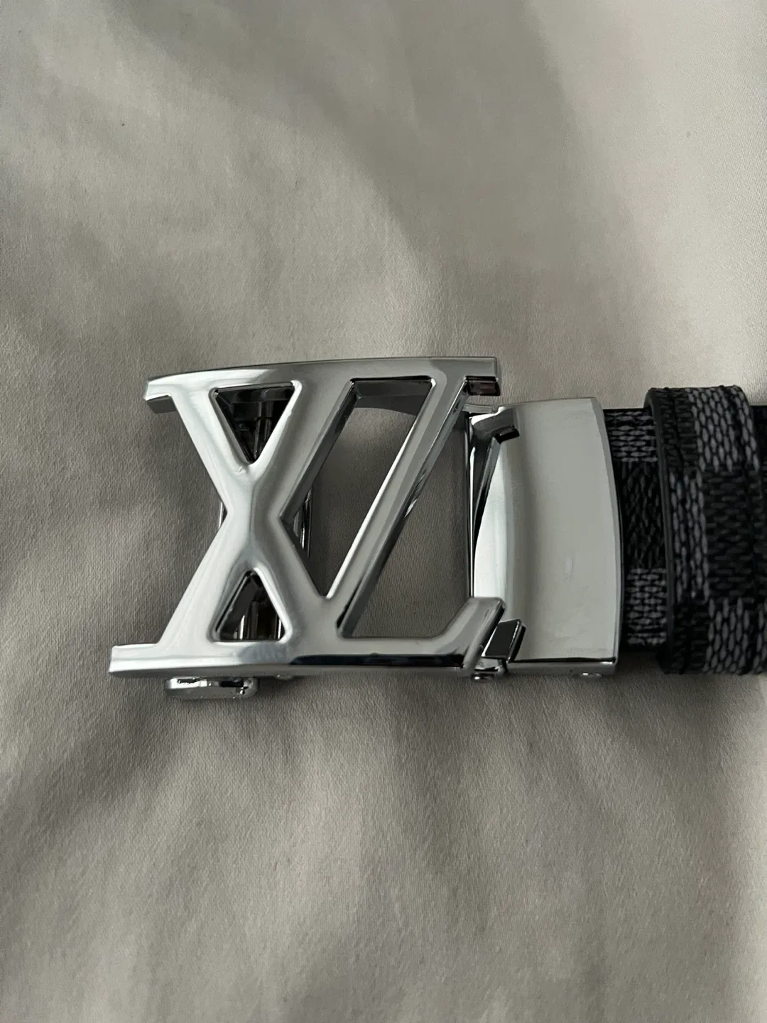 Louis Vuitton Damier Graphite Belt