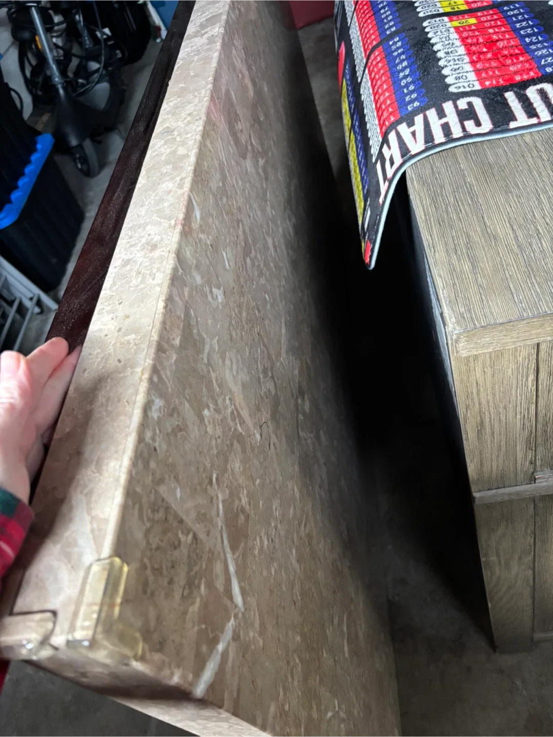 Dining Table with Chairs - Marble Top, Leather Seats image indicator(2)