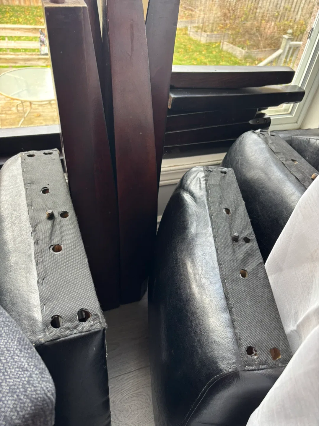 Dining Table with Chairs - Marble Top, Leather Seats image indicator(5)