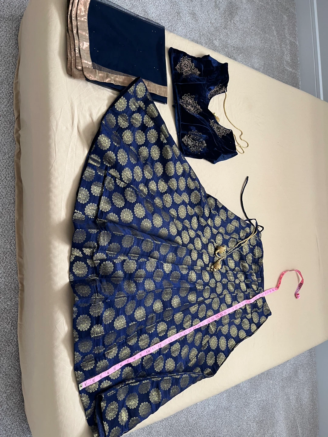 Indian Outfit - Blue and Gold