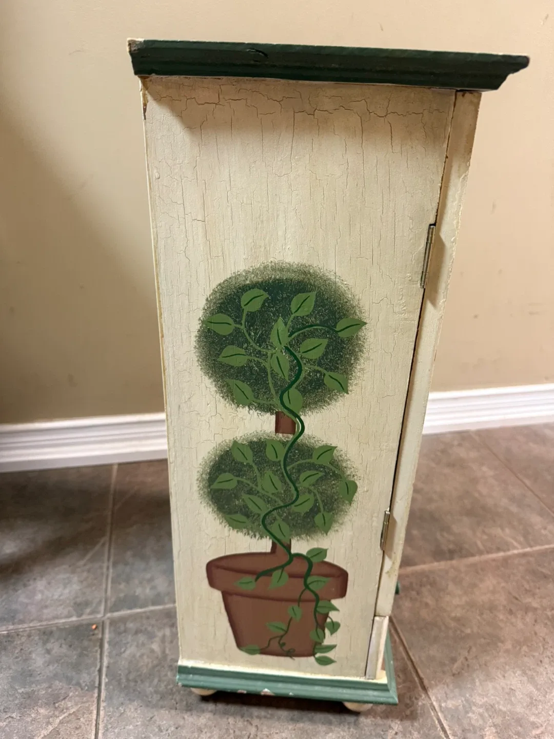 Painted Wooden small Wardrobe 🥕 image indicator(4)