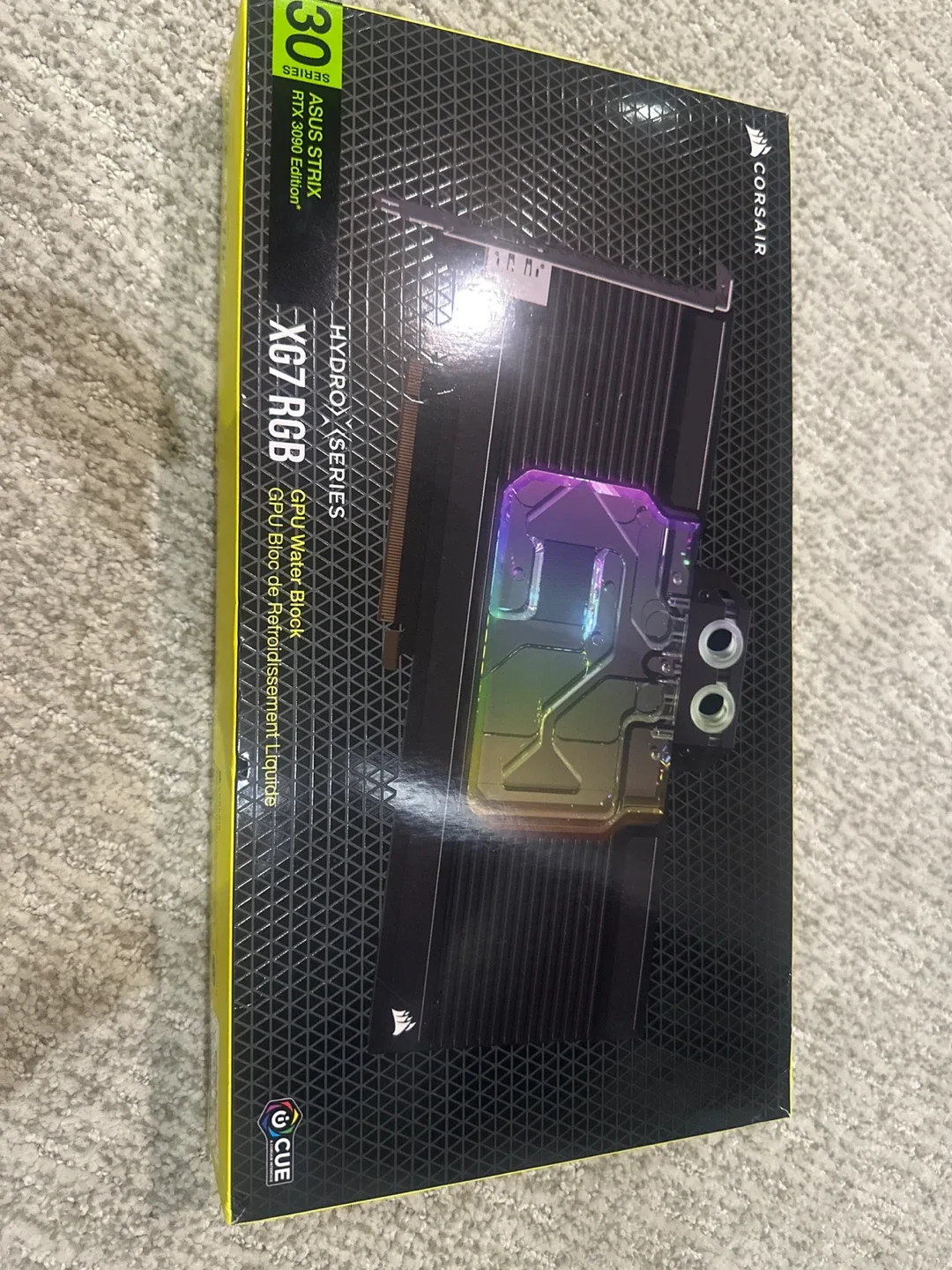 GPU Water Cooler Corsair XG7 RGB ASUS STRIX 30 Series