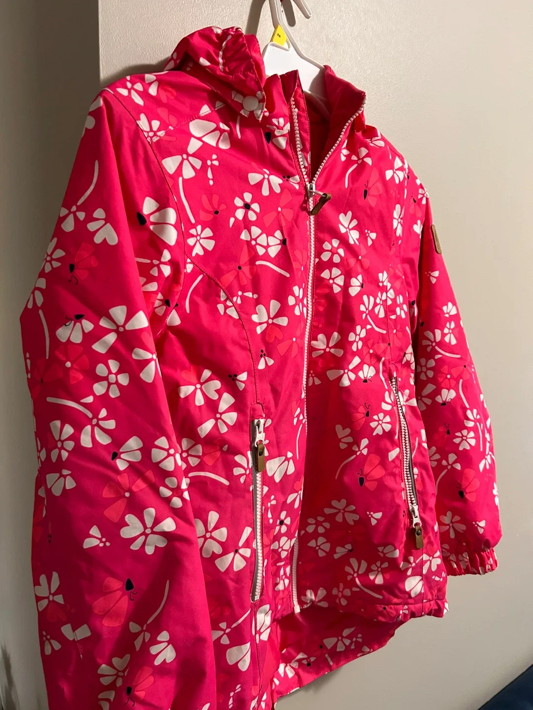 Reima TEC Pink Floral Jacket - Size 152 image indicator(4)