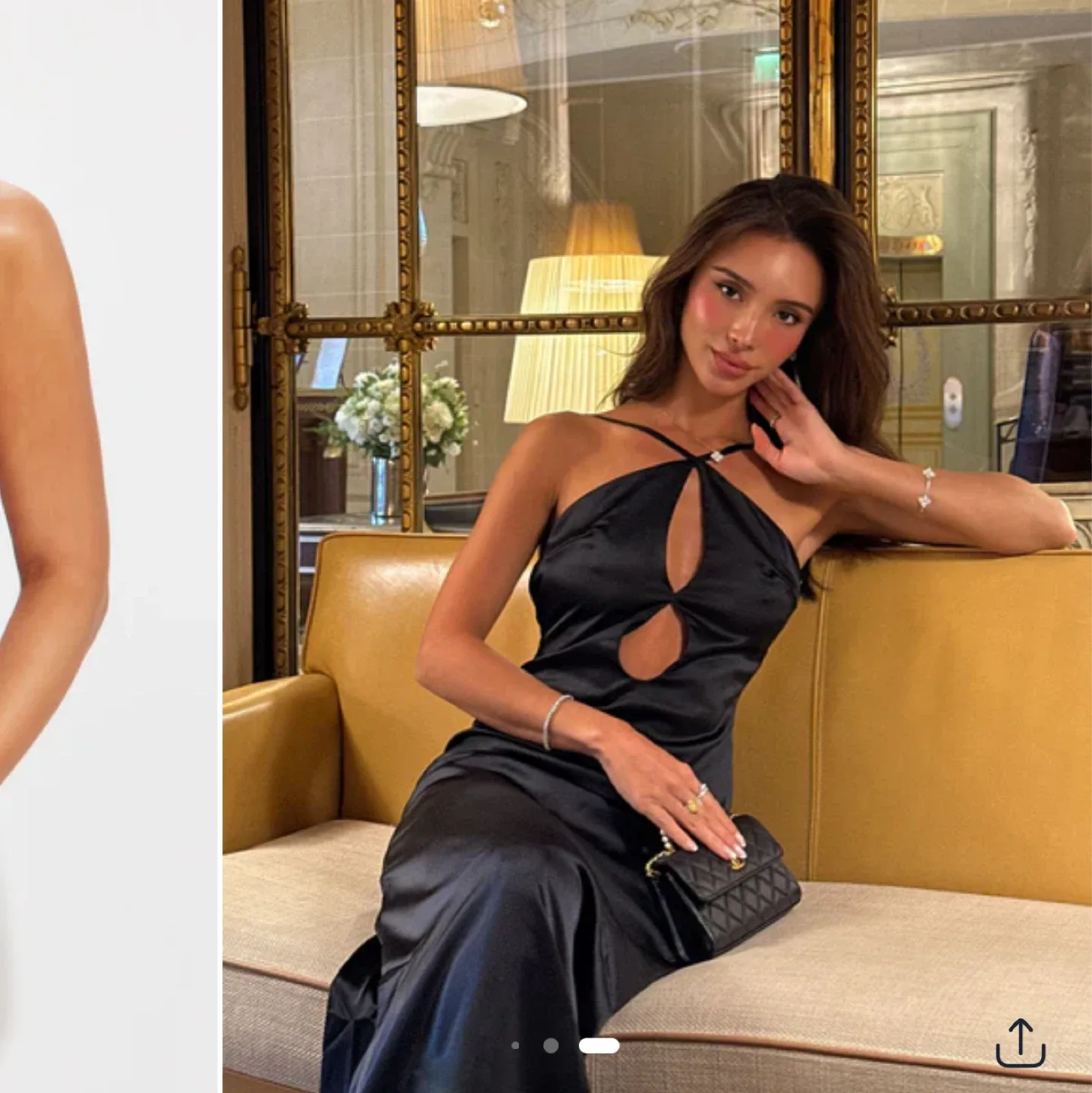 Black Halter Maxi Dress